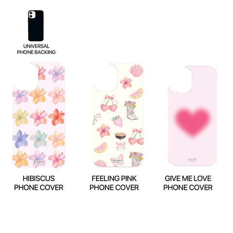 Phone Case Bundle - 3 Covers + Base Case