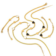Fashion Trending Love Jewelry Snake Stainless Steel Jewelry Set for Women Spring Fashion Jewelry
