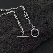Fashion Long Chain Stainless Steel Necklace Wrapped Bracelets Sweater Chains Necklaces Jewelry