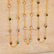 Wholesale Fashion Jewelry Stainless Steel Zircon Beach Anklet Foot Jewelry Stainless Steel Anklet for Women