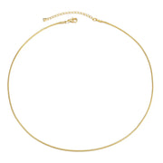 Tarnish Free 18K Gold PVD Plated Jewelry Stainless Steel Herryingbone Chain Necklace