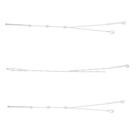 TikTok Shop Viral Hand Chain Bundle : 3 Piece Hand Chain Bundle