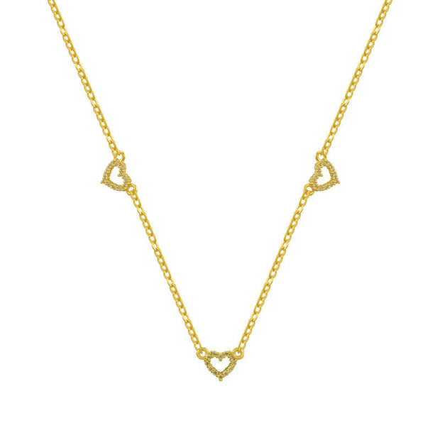 Triple Love Necklace