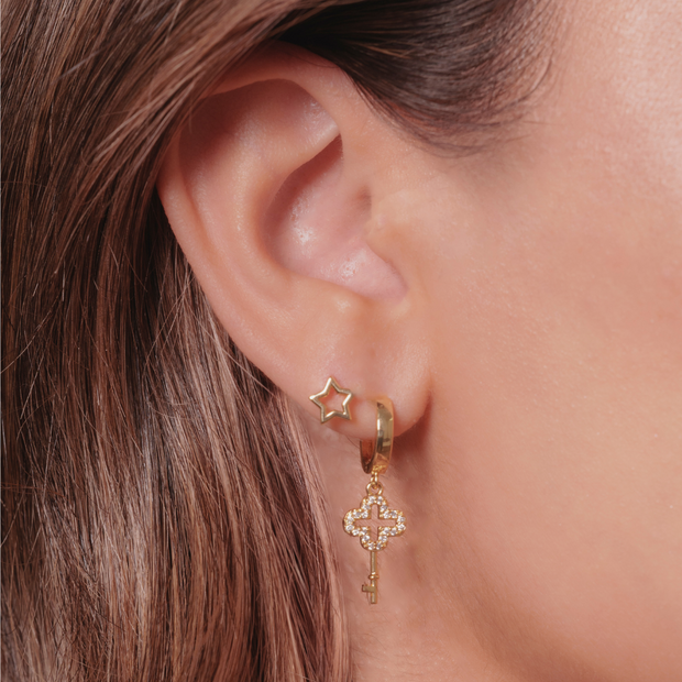 Unlock My Heart Earrings